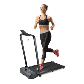 【輝葉】2in1平板跑步機 HY-20611(免安裝/輕薄好收/超慢跑/健走/慢跑機/三段變速)