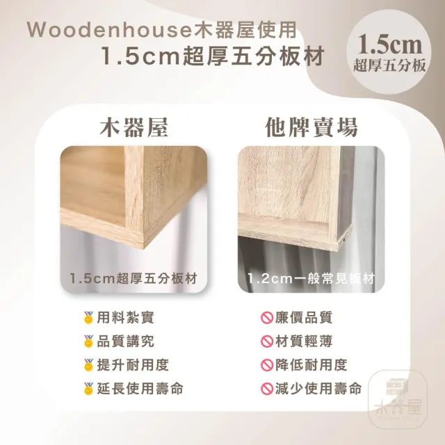 【木器屋】台灣製造 加貝賀鞋櫃(E1板 五分板 收納櫃 置物櫃 組合櫃 抽屜櫃 櫃子 收納)