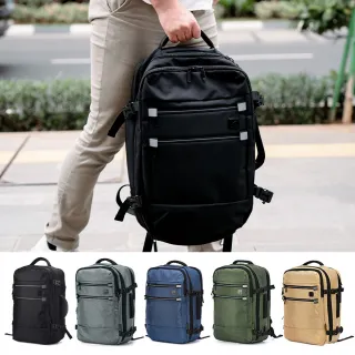 【Travel Blue 藍旅】防潑水旅行後背包 TB3090(登機 輕旅行 旅行背包 後背包 大容量背包)