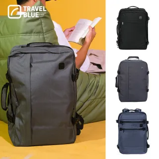 【Travel Blue 藍旅】Venture 冒險款Pro 旅行背包 多色可選(輕旅行 旅行後背包 登機後背包)