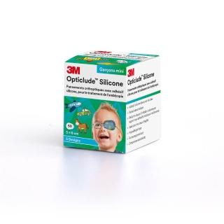 【3M】矽膠護眼貼設計款 男孩小尺寸 2737PB(50片/盒 天天溫柔陪伴我的好朋友)