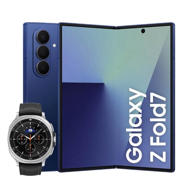 【Samsung 三星】Galaxy Z Fold7 5G 8吋(12G/512G)( Watch8 Classic LTE 46mm)