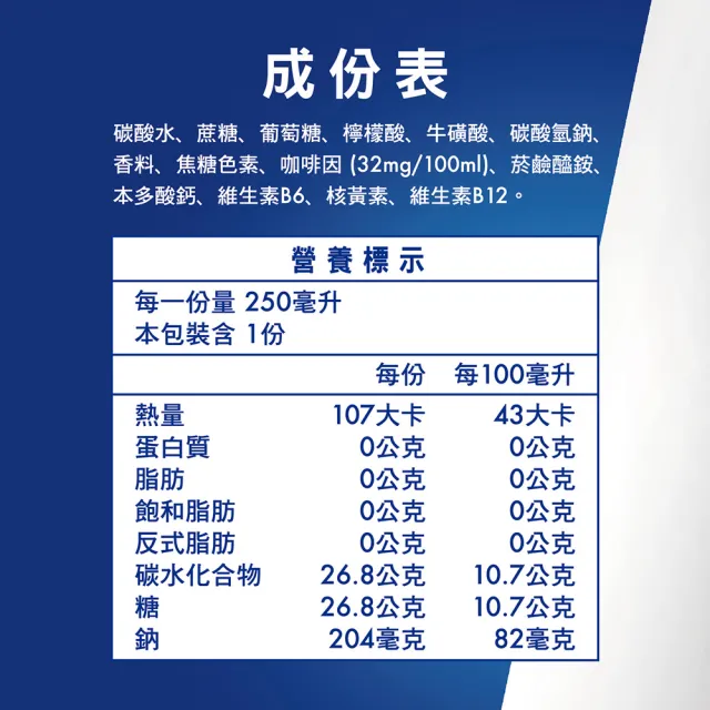 【Red Bull】RedBull紅牛能量飲料250ml 24罐 x 3箱