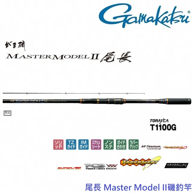 GAMAKATSU】尾長MASTER MODEL II H5.3磯釣竿(公司貨) - momo購物網