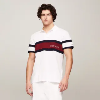 【TOMMY HILFIGER】官方旗艦館 拼色標準版型 Polo 衫_裸色