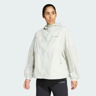 【adidas 愛迪達】MULTI WIND.RDY 連帽外套 女 JD3503