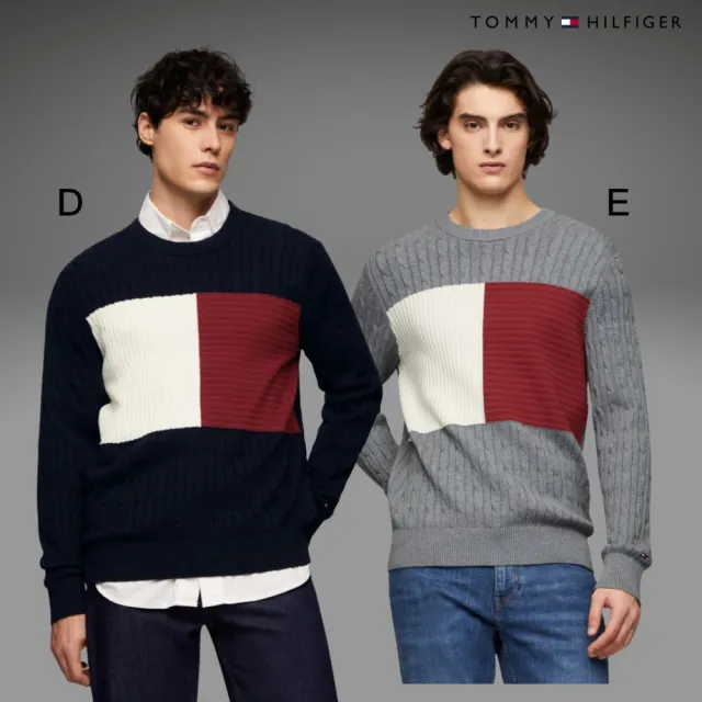 【TOMMY HILFIGER】官方旗艦館 精選全男款  帽T 毛衣 多款任選(帽T 毛衣)