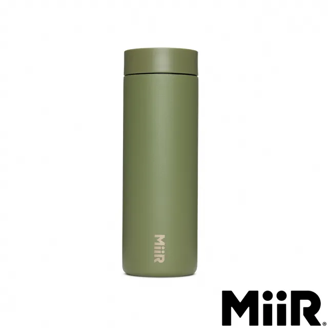 【MiiR】保溫/保冰 防漏 360 環口蓋 旅行 隨身瓶 16oz/473ml(常青綠)