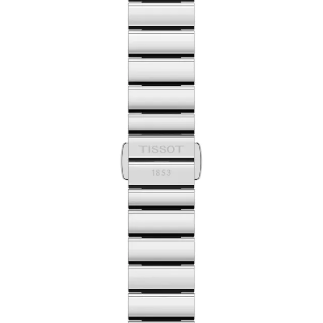 【TISSOT 天梭】SRV系列 復古經典方形石英錶-30mm/銀 送禮 禮物(T1601101103300)