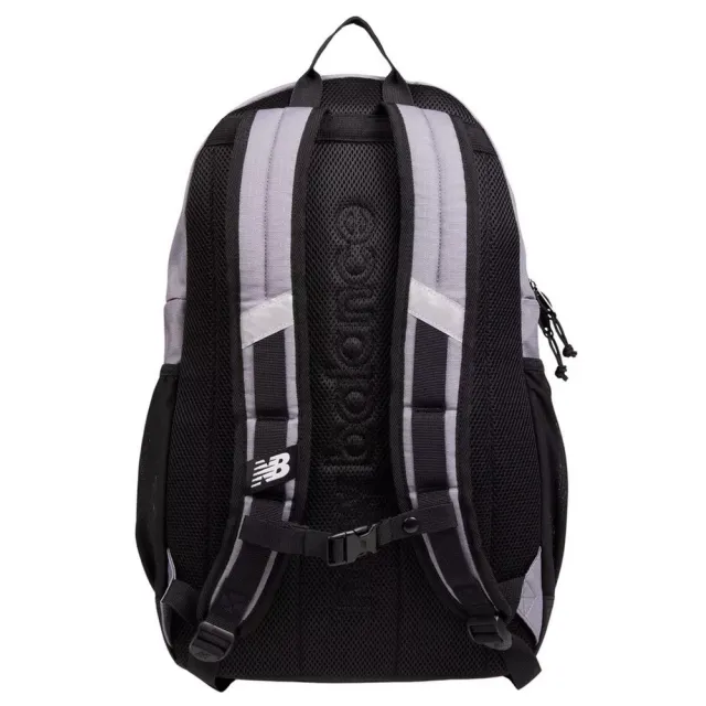 【NEW BALANCE】NB Bags 後背包 運動 休閒 書包 旅行 男 女 灰黑色(LAB51002GNM-F)