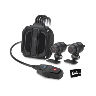 【MIO】含安裝 Mio MiVue M820WD 勁系列 HDR星光級雙鏡頭機車行車記錄器(送-64G卡)