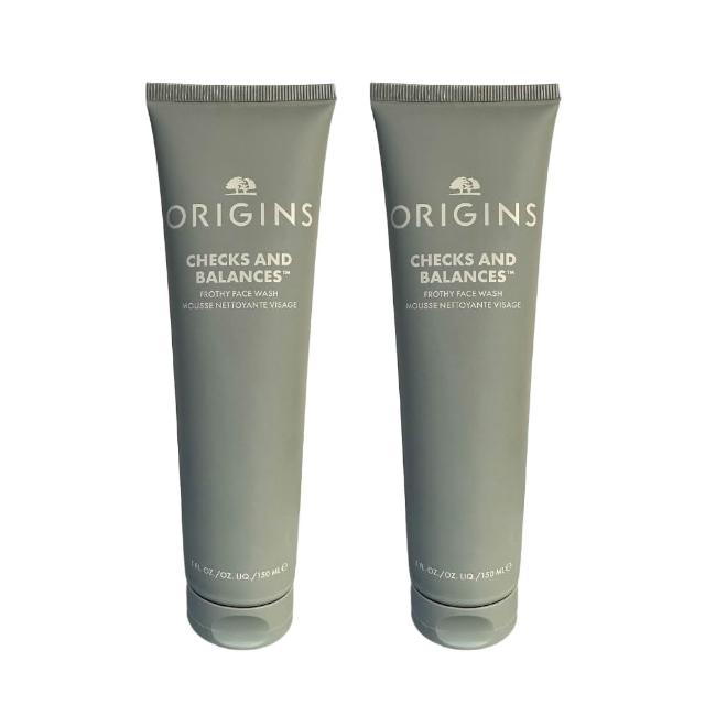 【ORIGINS】一舉兩得潔面慕絲150ml*2入(平輸版/新包裝)