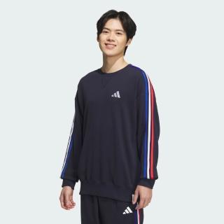 【adidas 愛迪達】ESSENTIALS 長袖上衣 男 JW6933
