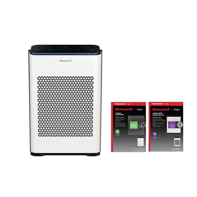 【美國Honeywell★一年份濾網組】抗敏負離子空氣清淨機HPA-710WTWV1(適用5-10坪|小敏)