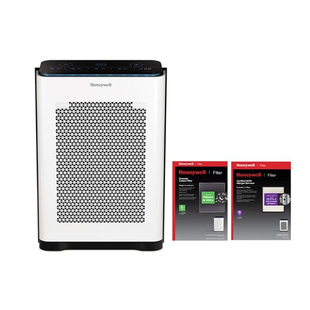 【美國Honeywell★一年份濾網組】抗敏負離子空氣清淨機HPA-720WTWV1(適用8-16坪|小敏)
