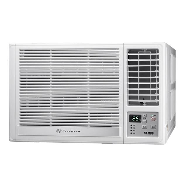 【SAMPO 聲寶】10-11坪急凍雙洗淨一級變頻右吹窗型冷暖空調(AW-RH63DC)
