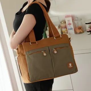 【金安德森】Mousse 大容量外出休閒包(夕陽橘)