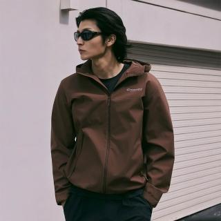 【Discovery Expedition】Bertex 男版連帽外套 機能外套 防風 防潑水(DMWJ35054-LWS)