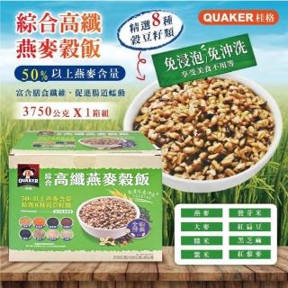 【美式賣場】桂格 綜合高纖燕麥穀飯1.25kg*3包/箱
