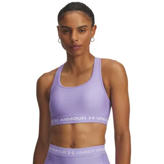 【UNDER ARMOUR】UA 女 Crossback 中衝擊運動內衣_1361034-538(藍綠色)