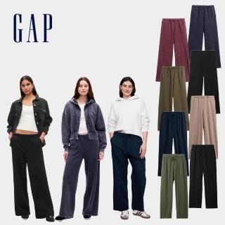【GAP】女裝 鬆緊運動褲-多款任選(672610&713401)