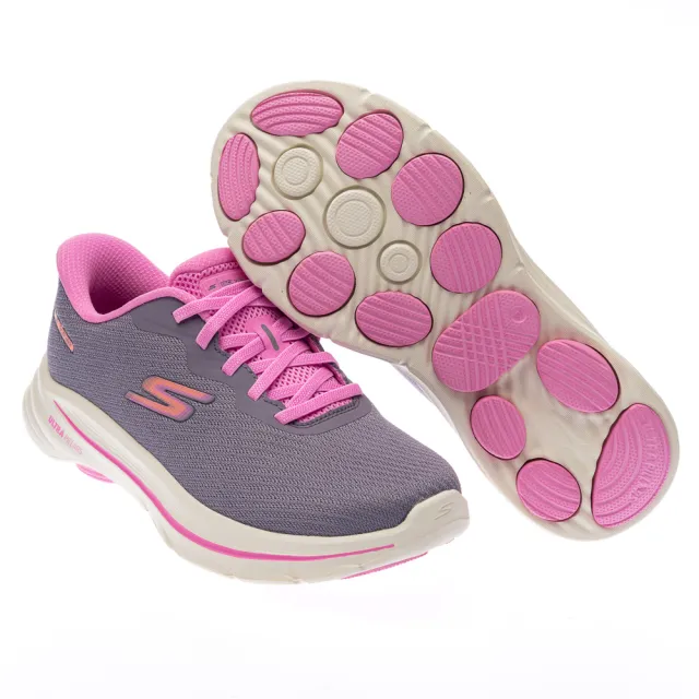 【SKECHERS】女鞋 健走系列 健走鞋 瞬穿舒適科技 GO WALK 8_BCA 寬楦款(125931WLVPK)