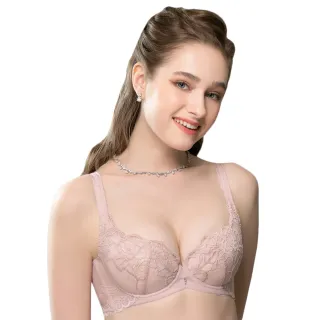 【Swear 思薇爾】撩波永生花系列A-E罩蕾絲包覆女內衣(知性膚)