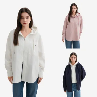 【Arnold Palmer 雨傘】女裝-連帽襯衫式外套(多色)