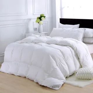 【HOYACASA】法國92/08立體隔間羽絨被單人5x7尺-羽絨之戀(60支/300織)