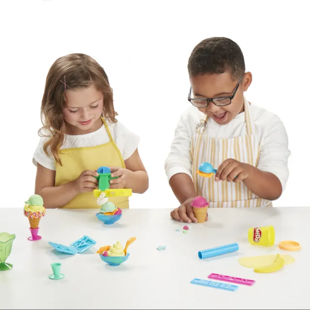 【PLAYDOH 培樂多】創意廚房系列(冰淇淋派對)