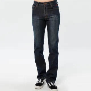 【BOBSON】男款熱感IN三貼直筒褲(1745-52)