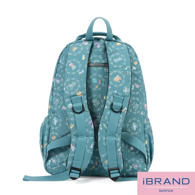 【iBrand】雙11 經典百搭輕盈多口袋後背包(探索樂園)