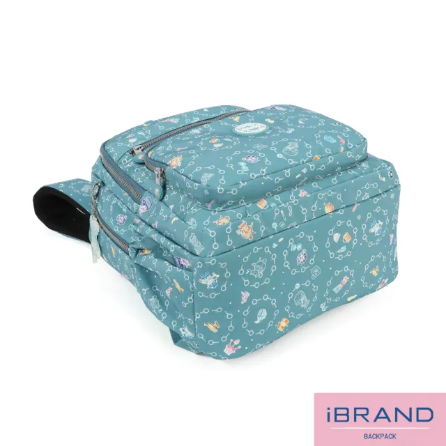 【iBrand】雙11 經典百搭輕盈多口袋後背包(探索樂園)