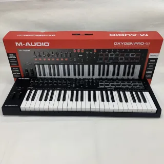 【M-AUDIO】Oxygen Pro 49 MIDI主控鍵盤 半配重 自動映射 送萬元軟體及專用袋(一年保固總代理公司貨)