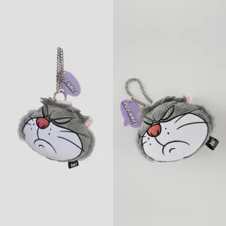 【ROBINMAY】迪士尼貓狗系列魯斯佛零錢包(拉鍊封口)