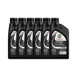 【CASTROL 嘉實多】Edge 0W20 全合成機油 946ml(整箱6入)