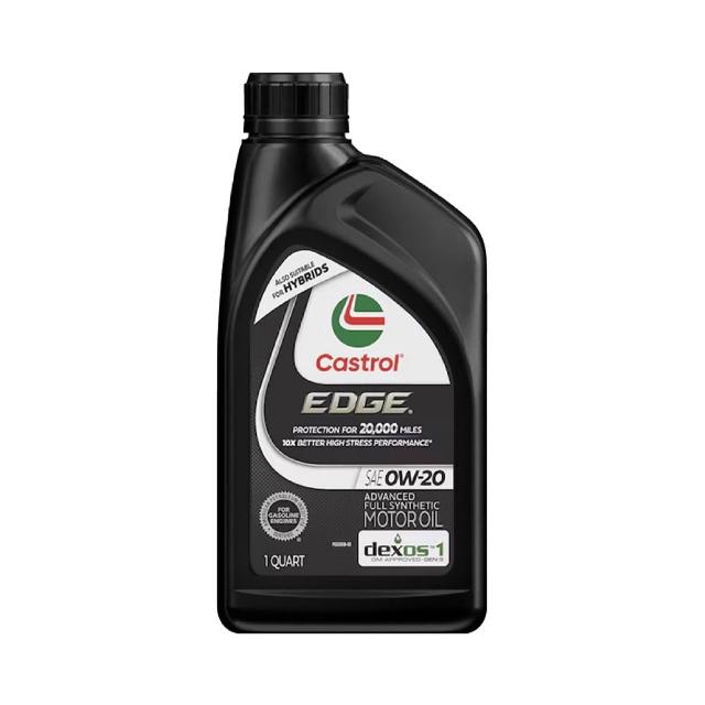 【CASTROL 嘉實多】Edge 0W20 全合成機油 946ml(整箱6入)