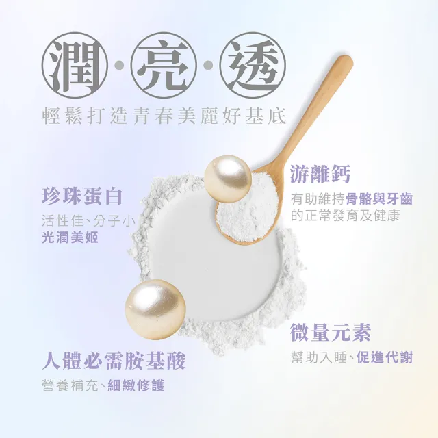 【華陀扶元堂】近微米細目珍珠粉 買一送一 共2盒-(30包/盒-100%天然珍珠/游離鈣/孕婦/寶寶可食)中秋禮盒