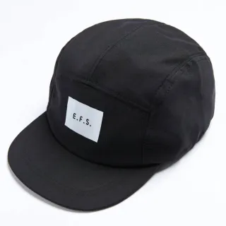 【EDWIN】男裝 EFS 快釦五分帽(黑色)