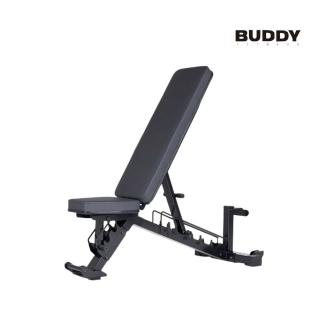 【Buddy Fitness】多功能健身椅 巴弟蛋白-ABH4101(可調式訓練椅 多角度重訓椅 啞鈴凳)