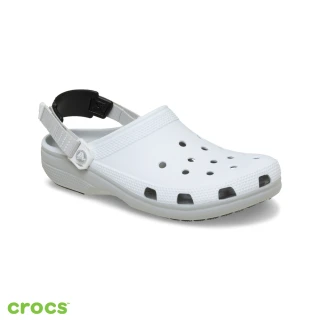 【Crocs】中性鞋 經典渦輪克駱格 洞洞鞋 白色(211287-100)