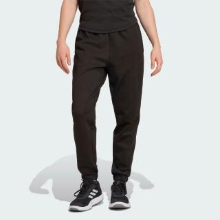 【adidas 愛迪達】ESSENTIALS 運動長褲 吸濕排汗 女 JY4700