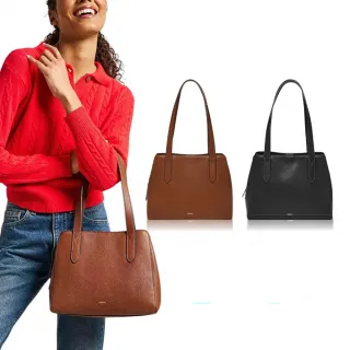 【FOSSIL】Jayne 真皮氣質肩背包 (多色可選)