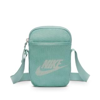 【NIKE 耐吉】側背包 男 NK HERITAGE S CROSSBODY 斜背包 小包 藍綠(BA5871017)