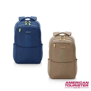 【AMERICAN TOURISTER 美國旅行者】DARCY 休閒輕量大容量筆電後背包/雙肩包/通勤包/電腦包14吋(多色可選)