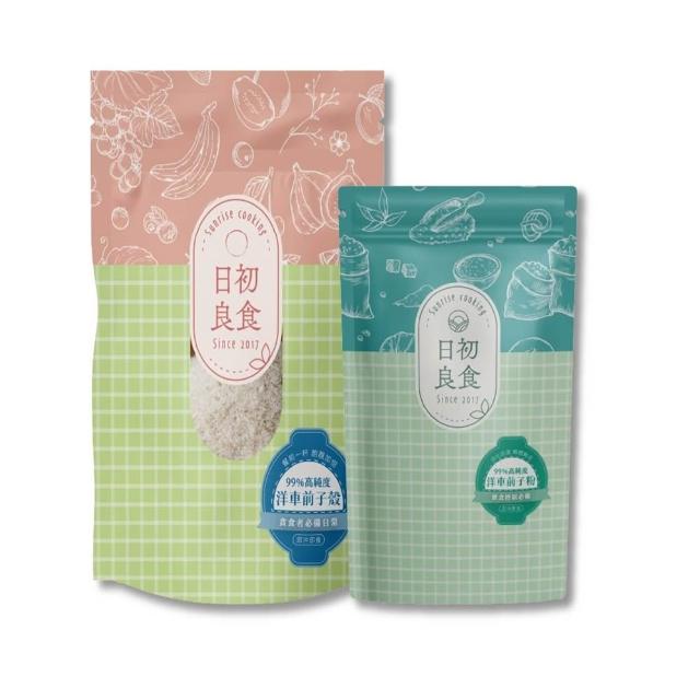 【日初良食】洋車前子殼／洋車前子粉 200g/包 任選5入組(洋車前子殼／洋車前子粉)