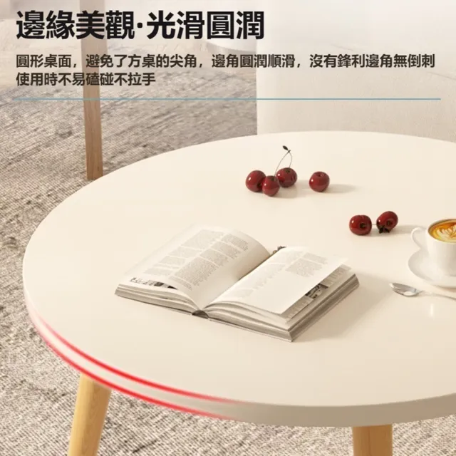 【HOME宜家】茶几 小桌子 30*30*30cm 多色可選 加厚板材 結實穩固(小戶型床頭桌/簡易角几/邊櫃/小圓桌)