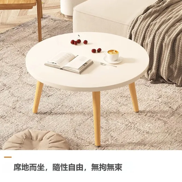 【HOME宜家】茶几 小桌子 30*30*30cm 多色可選 加厚板材 結實穩固(小戶型床頭桌/簡易角几/邊櫃/小圓桌)