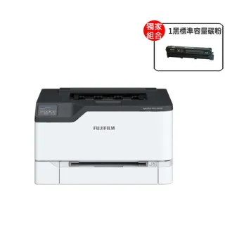 【FUJIFILM 富士軟片】搭1黑標準容量碳粉★ApeosPort Print C2410SD A4彩色雷射無線印表機