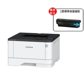 【FUJIFILM 富士軟片】搭1黑標準容量碳粉★ApeosPort Print 4020SD A4黑白雷射無線印表機